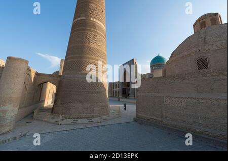 Complexe po-i-Kalan à Boukhara, Ouzbékistan Banque D'Images