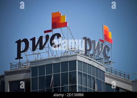 PWC, Bulevard Knyaginya Maria Luiza, Sofia, Bulgarie, Spanien Banque D'Images