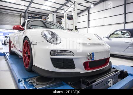 PORSCHE 911 GTS RS, ROYAUME-UNI, 2015 Banque D'Images