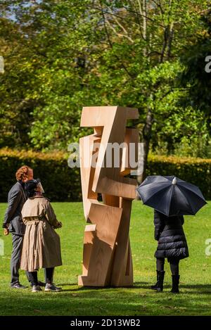 Londres, Royaume-Uni. 05e octobre 2020. Gianpietro Carlesso, Torre di Saba, 2009 - Frieze Sculpture, la plus grande exposition en plein air de Londres. Œuvre de 12 artistes internationaux de premier plan à Regent's Park du 5 octobre au 18 octobre dans une vitrine gratuite. Crédit : Guy Bell/Alay Live News Banque D'Images