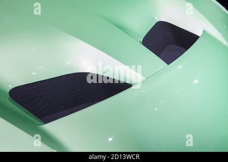 Nouveau Aston Martin Vulcan de 800 ch dévoilé au salon de l'automobile de Genève 2015, 5 mars 2015 Banque D'Images