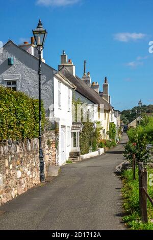 NOSS rue Mayo sur la rivière Yealm dans le Devon Angleterre Banque D'Images