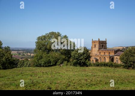 L'église des Ramblers Walesby (tous les saints) Lincolnshire Banque D'Images