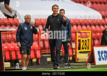 Phil Parkinson responsable de Sunderland FC Banque D'Images