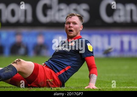 Aiden O'Brien (10) du Sunderland FC se présente comme lui la croix n'a pas été mise dans le filet Banque D'Images