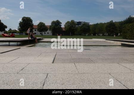 Burghausen Altötting Byern Bavière Allemagne Banque D'Images