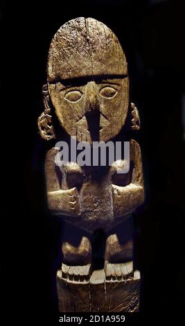 Figure féminine objet de culte la culture Chimú 1100-1400 a été centrée sur Chimor avec la capitale de Chan Chan, une grande ville d'adobe dans la vallée de Moche de Trujillo d'aujourd'hui, Pérou, péruvien, ,Amérique, Banque D'Images