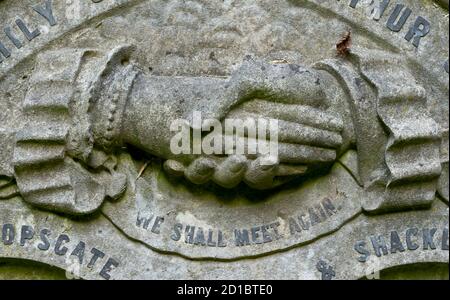 cimetière du parc abbney dans le cimetière du nord de londres, tombe Banque D'Images