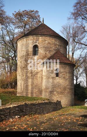 Rotunda - Église Saint-Nicolas à Cieszyn. Pologne Banque D'Images