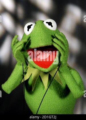 Kermit The Frog Is Seen In This Photograph Taken September 26 05 Kermit Perhaps The World S Most Famous Amphibian Will Embark On A Worldwide Tour Next Month To Celebrate His 50 Years
