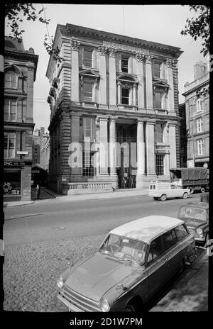 Vue extérieure du bureau de poste général, rue St Nicholas, Newcastle-upon-Tyne, Royaume-Uni. Banque D'Images