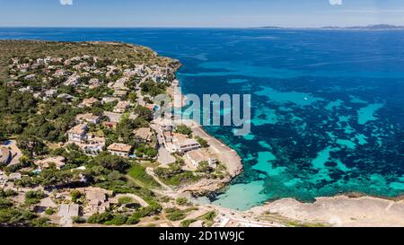 Fort de Calo, - Calo de la Reina -, Llucmajor, Majorque, Iles Baléares, Espagne Banque D'Images