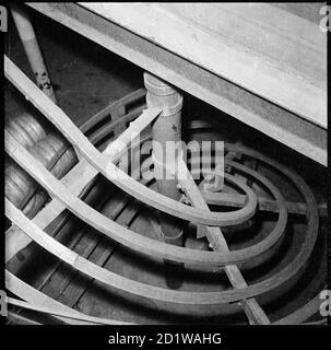 McMullen's Brewery, Hartham Lane, Hertford, Hertfordshire. Un gout à la brasserie Hertford de McMullen. Banque D'Images