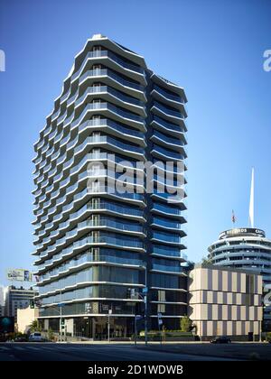 Argyle House, Hollywood, Californie, États-Unis. Terminé en mai 2018. Banque D'Images