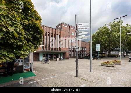 Gare principale d'Oberhausen Banque D'Images