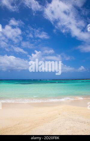 Caraïbes, Antilles néerlandaises, Aruba, baby beach Banque D'Images