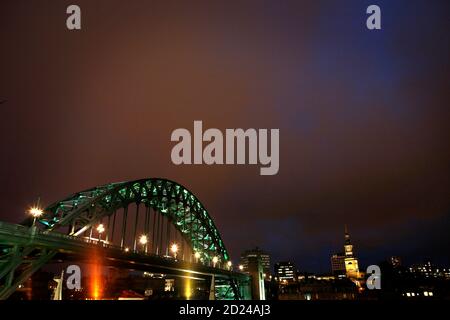 Newcastle Skyline, Royaume-Uni Banque D'Images