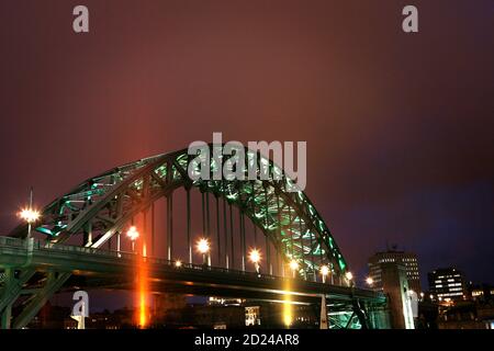 Newcastle Skyline, Royaume-Uni Banque D'Images