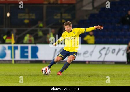 Brondby, Danemark. 10 mars 2019. Dominik Kaiser (7) de Broendby SI vu pendant le 3F Superliga match entre Broendby IF et AAB au stade Brondby. (Crédit photo: Gonzales photo - Thomas Rasmussen). Banque D'Images