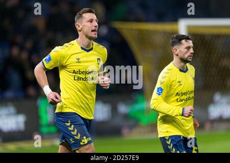 Brondby, Danemark. 10 mars 2019. Kamil Wilczek (20) de Broendby SI vu pendant le 3F Superliga match entre Broendby IF et AAB au stade Brondby. (Crédit photo: Gonzales photo - Thomas Rasmussen). Banque D'Images