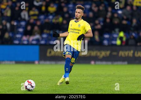 Brondby, Danemark. 10 mars 2019. Hany Mukhtar (10) de Broendby SI vu pendant le match 3F Superliga entre Broendby IF et AAB au stade Brondby. (Crédit photo: Gonzales photo - Thomas Rasmussen). Banque D'Images