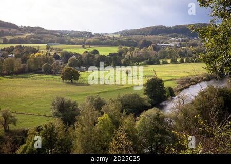 La vallée de la Ruhr à Wetter, Rhénanie-du-Nord-Westphalie, Allemagne. das Ruhrtal BEI Wetter, Nordrhein-Westfalen, Allemagne. Banque D'Images