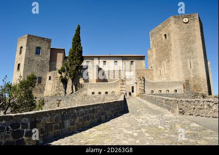 Italie, Basilicate, Melfi, château normand de Frederick II Banque D'Images