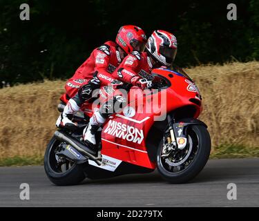 Sebastiano Cremonini, Ducati Desmosedici X2, Modern Racing Motorcycles, Goodwood Festival of Speed, Speed Kings, Motorsport's Record Breakers, Goodwoo Banque D'Images