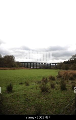 Viaduct Cynghordy. Banque D'Images