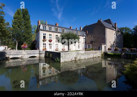 Hôtel de ville de Briare, Loiret, Centre-Val de Loire, France Banque D'Images