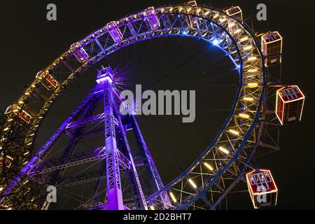 Prater luna Park à Wien, Autriche Banque D'Images