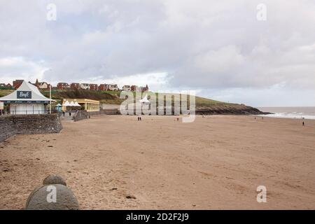 Barry, pays de Galles, Royaume-Uni. 6 octobre 2020. Vue générale de l'île Barry. Crédit : Lewis Mitchell Banque D'Images