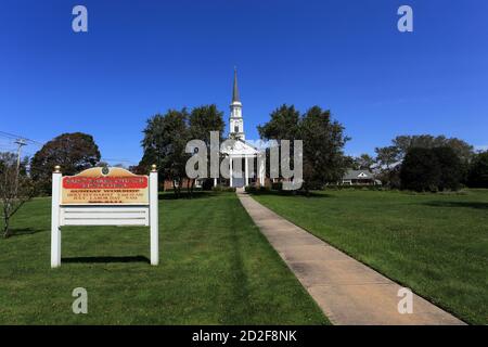 Église épiscopale Saint-Marc Westhampton long Island New York Banque D'Images