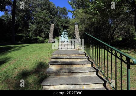 Irish Hunger Memorial Elmsford New York Banque D'Images