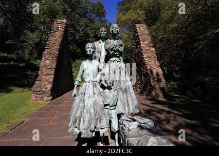 Irish Hunger Memorial Elmsford New York Banque D'Images