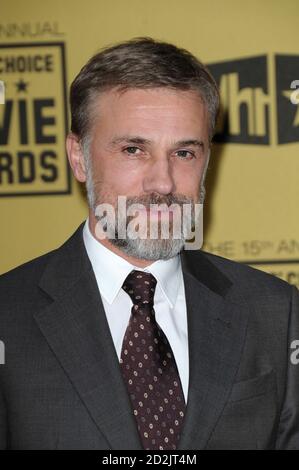 Christoph Waltz à la 15e édition des prix annuels du film le choix des critiques, qui a eu lieu au Hollywood Palladium à Hollywood, en Californie, le 15 janvier 2010 © Mike Giro / Retna Lt Banque D'Images