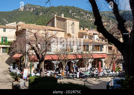 Valldemossa, Majorque, Iles baléares, Espagne Banque D'Images