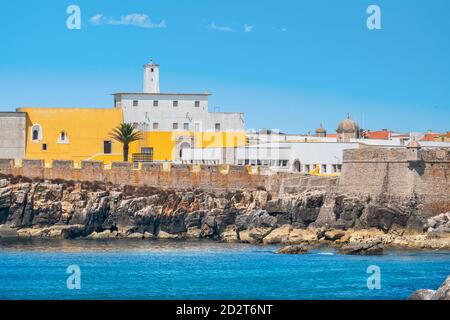 Forteresse de Peniche (Fortaleza de Peniche). Peniche, Portugal, Estremadura, Europe Banque D'Images