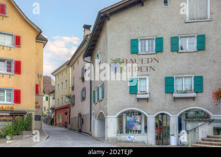 Maienfeld, Grisons, Suisse, Europe Banque D'Images