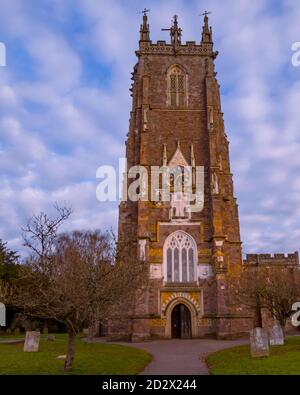 St Andrews Church Cullompton Devon Royaume-Uni Banque D'Images