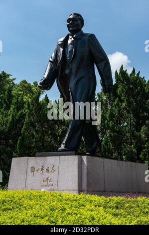 Statue du dirigeant chinois Deng Xiaoping à Shenzhen, Chine Banque D'Images