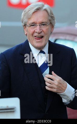 William Roache, la star de la rue couronnement, arrive à Preston Crown, où il affronte deux chefs d'accusation d'avoir violé une jeune fille de 15 ans dans l'est du Lancashire en 1967, et cinq agressions indécentes impliquant quatre filles âgées de 11 ou 12 à 16 ans dans la région de Manchester en 1965 et 1968. Banque D'Images