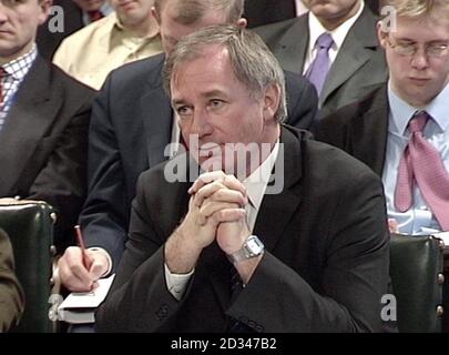 Geoff Hoon, secrétaire de la Défense. Banque D'Images