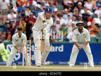 Marcus Trescothick en Angleterre. Banque D'Images