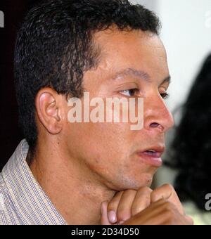 Alex Pereira, cousin de la victime de la police, Jean Charles de Menezes. Banque D'Images