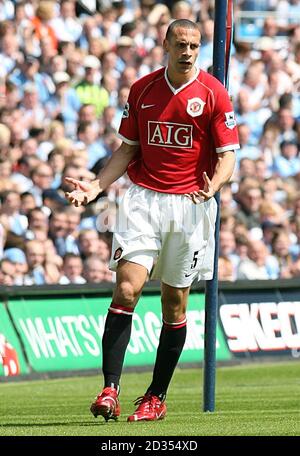 Rio Ferdinand, Manchester United Banque D'Images