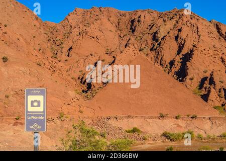 Magnifique paysage de pina andin à la Réserve de lagune de brava, province de la rioja, argentine Banque D'Images