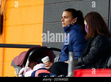 Londres, Royaume-Uni. 1er février 2018. LONDRES, ANGLETERRE - OCTOBRE 07: Alex Morgan nouvelle signature pour Tottenham Hotspur regarder son équipe Matesduring Continental Cup entre Tottenham Hotspur et London City Lionesses au stade de Hive, Londres, Royaume-Uni le 07 octobre 2020 crédit: Action Foto Sport/Alay Live News Banque D'Images