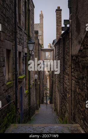 Edinburgh City Street, Écosse Banque D'Images