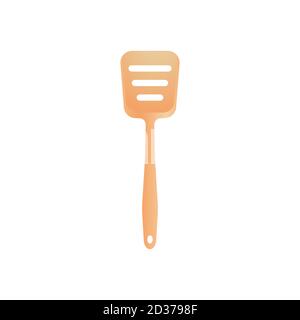 Illustration vectorielle de spatule en bois isoaltée sur fond blanc. Flippers ou Turner. Outil en bois naturel pour la cuisson et le barbecue. 5/35 Illustration de Vecteur